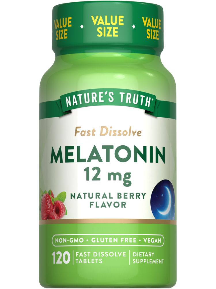 Melatonin 12 mg | Maximum Strength