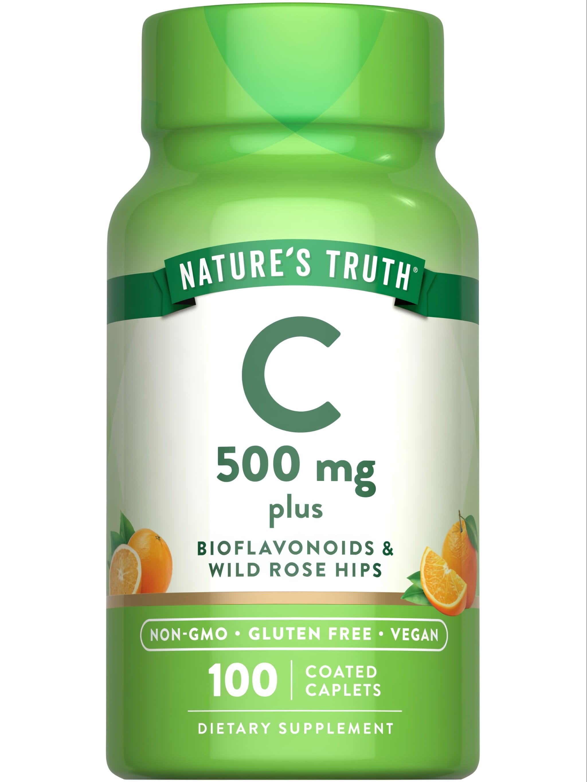 Vitamin C 500mg with Bioflavonoids, Rose Hips