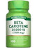 Beta Carotene 25,000 IU (7500 mcg)