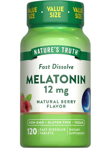Melatonin 12 mg | Maximale Stärke