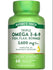 Nature's Truth Triple Omega 3-6-9 Fish, Flax, Borage, 60 Quick Release Softgels with 3,600 mg per serving. Non-GMO, Gluten Free.