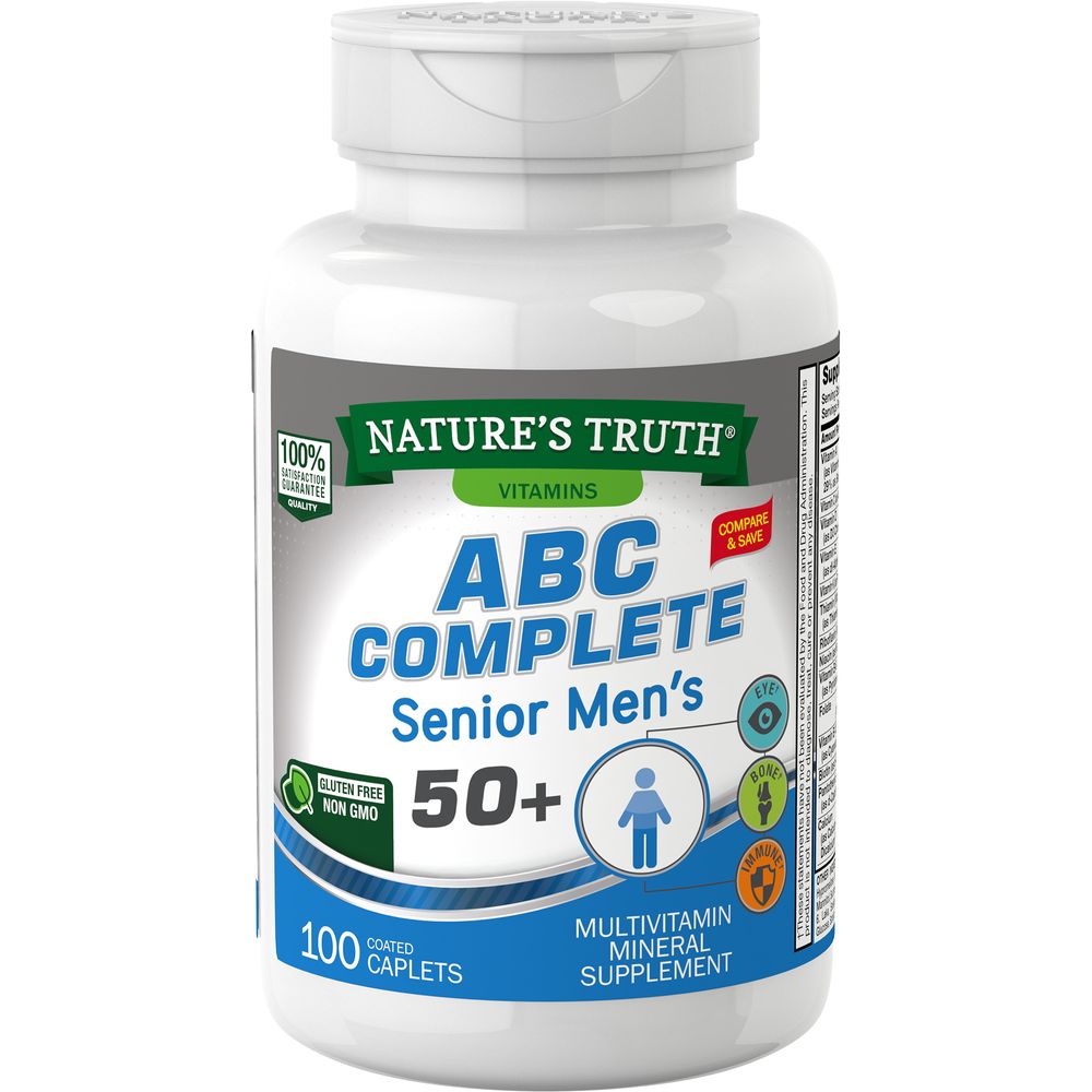 Multivitamin For Men 50 Plus