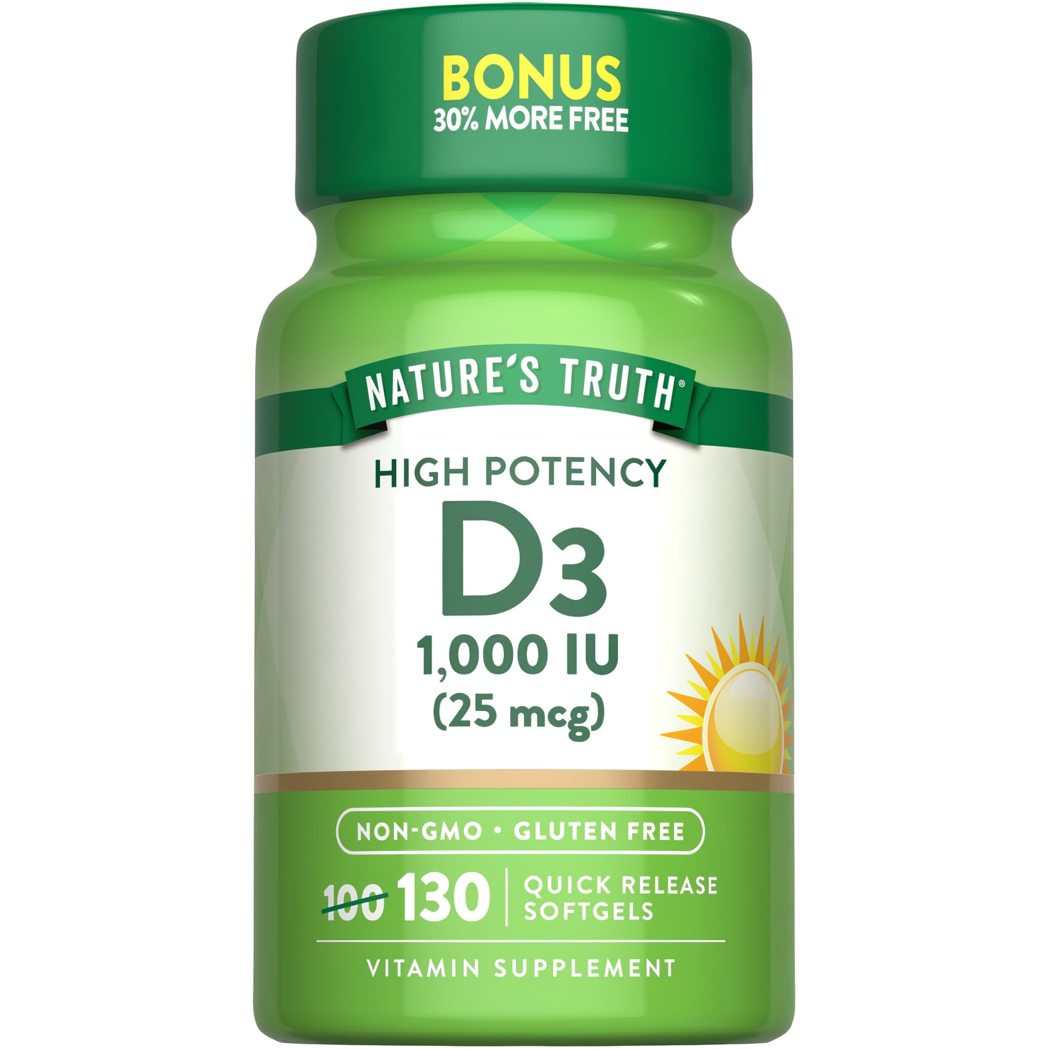 Vitamin D3 1000 IE (25 mcg)