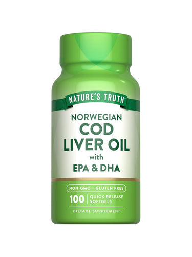 Aceite de Hígado de Bacalao Noruego con EPA, DHA