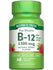 Vitamine B-12 2500 mcg avec Acide Folique