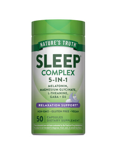 Melatonin Sleep Complex | 50 Capsules