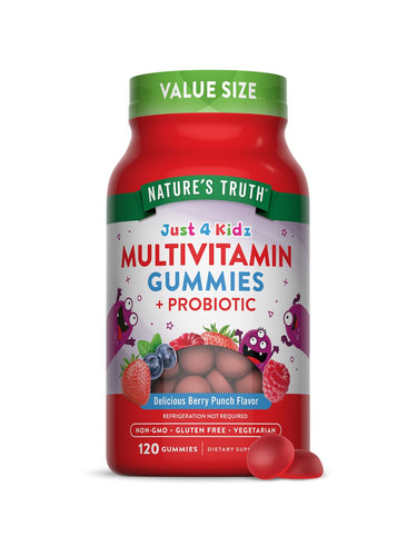 Kids Multivitamin with Probiotics | 120 Gummies