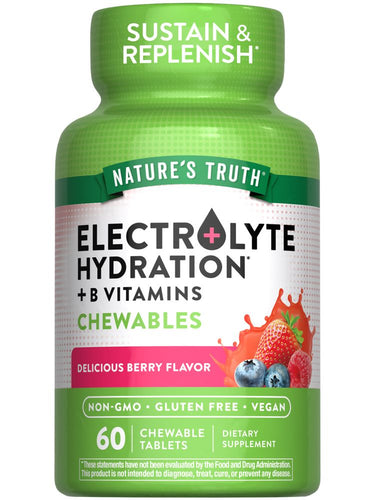 Electrolyte Hydration Chewable Tablets