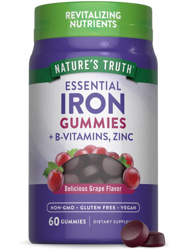Iron with B-Vitamins, Zinc