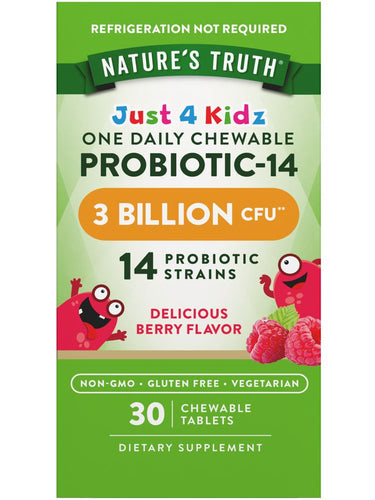 Kids Probiotic 3 Billion CFU | Chewables