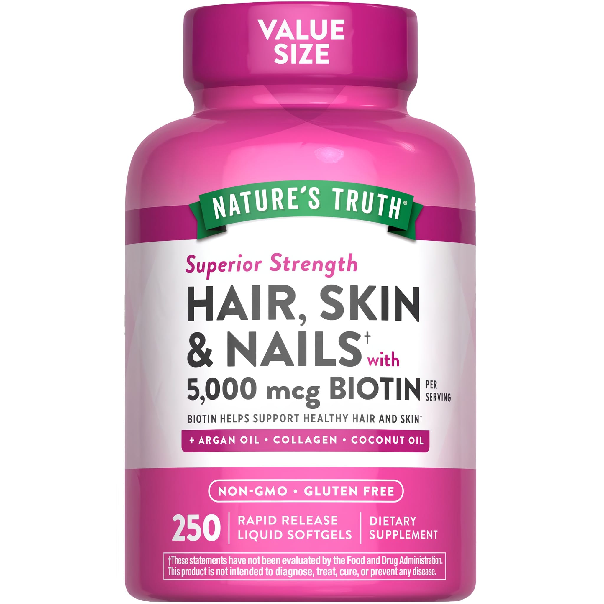 Hair, Skin & Nails Vitamins | 5000mcg
