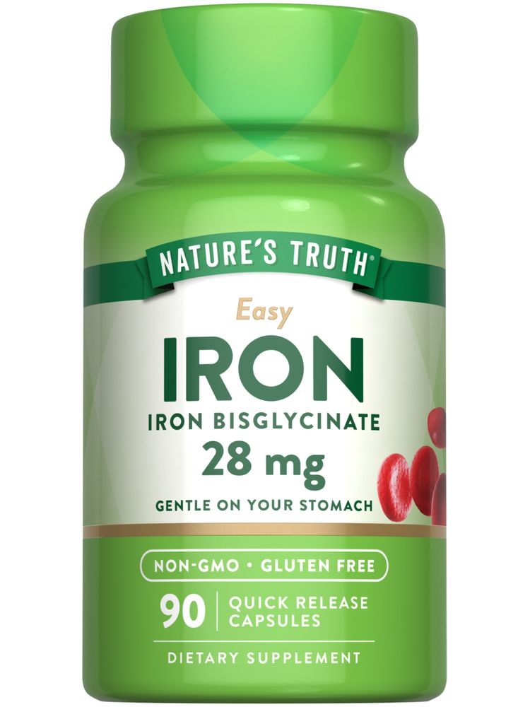 Fer Facile 28 mg (Bisglycinate de fer)