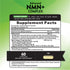 The Supplement Facts panel for Resveratrol Collagen 60 Capsules details the ingredients and nutritional information.