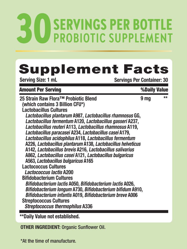 Liquid Probiotic - 3 Billion