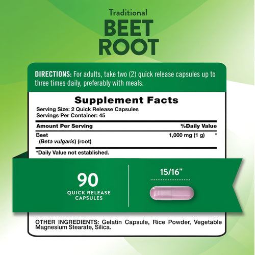 A single pink quick-release capsule measuring fifteen sixteenths of an inch is shown.