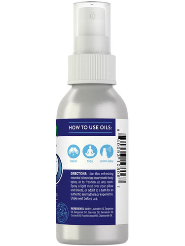 Spray de Névoa de Óleo Essencial Boa Noite