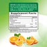 Gommose alla vitamina C di Nature's Truth | Confezione da 50 | con vitamina E | Gusto arancia | Integratore vegano, non OGM e senza glutine