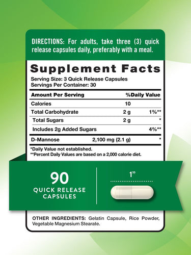 D-Mannose 2100 mg