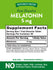 Melatonin 5 mg | 180 Tablets (2 X 90 Twin Pack)