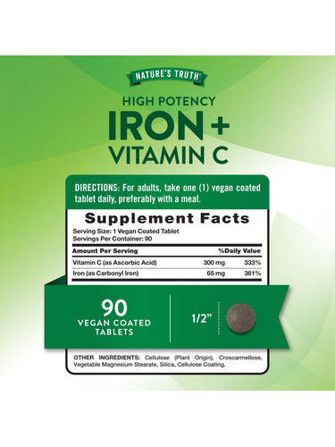 Eisen plus Vitamin C