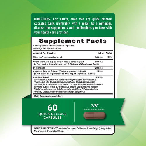 A brown capsule measuring 7/8 inch long rests on a scale. Its size suggests it contains bulk ingredients.