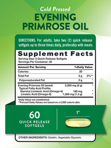 Olio di Enotera 2000 mg