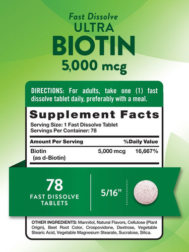 Biotin 5000 mcg
