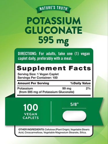 Potassium Gluconate 595mg