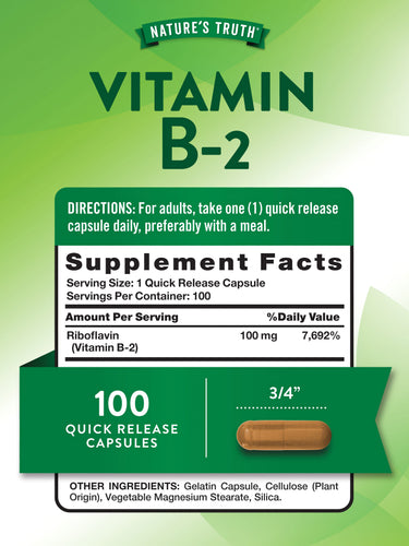 B2 Vitamin | 100mg