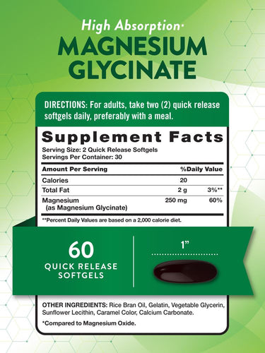 Magnesiumglycinat 250 mg