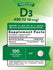 Vitamin D3 400 IU (10 mcg)