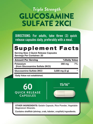 Glucosamina 3000 mg
