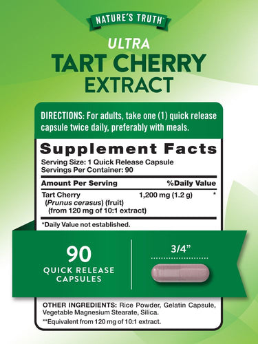 Tart Cherry 1200 mg