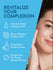 Product highlights graphic stating Hydration Drops, Lasting Comfort, Renews Moisture & Softens Skin, Unscented & Gentle, Paraben/SLS/Mineral Oil-Free