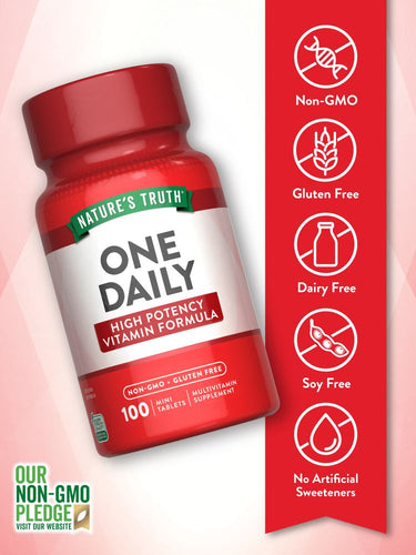 One Daily Women's and Men's Essential Multivitamin