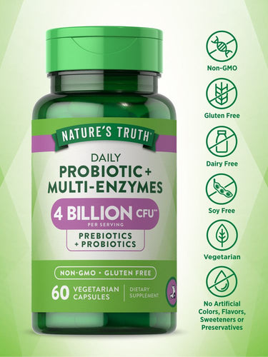Probiotics with Multi-Enzymes, Prebiotics