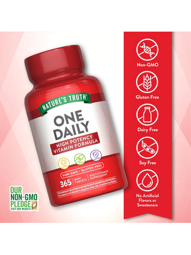 One Daily Women's and Men's Essential Multivitamin