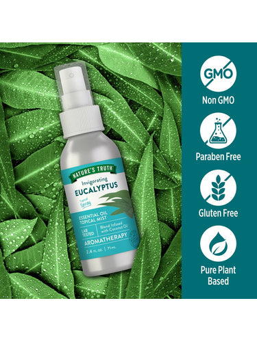 Spray di Nebbia con Olio Essenziale di Eucalipto
