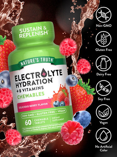 Electrolyte Hydration Chewable Tablets