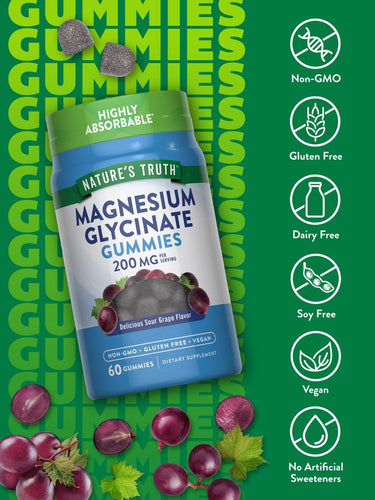 Magnesium Glycinate 200 mg