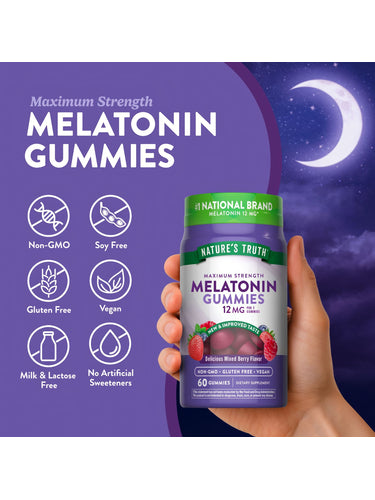 Melatonin 12 mg | Maximale Stärke