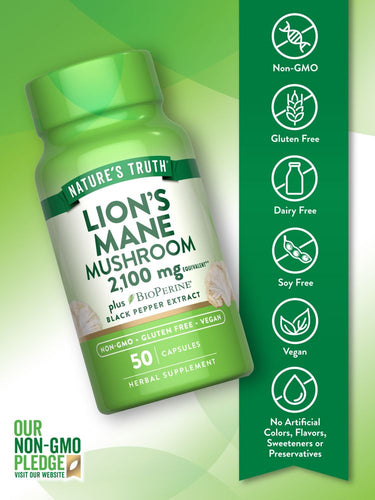 Lion's Mane Pilz 2.100 mg