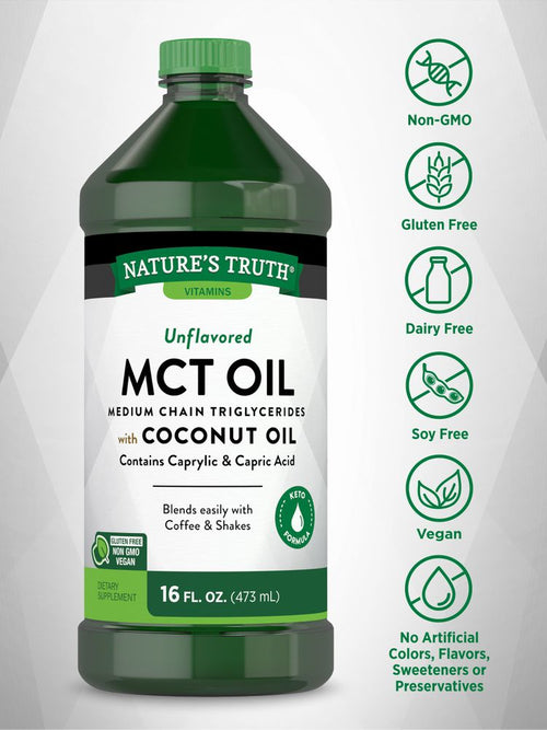 MCT Oil (Medium Chain Triglycerides) Liquid MCT Oil (Medium Chain Triglycerides) Liquid
