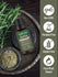 A bottle of rosemary oil labeled as Non GMO, Paraben Free, Gluten Free, and Pure Plant Based.