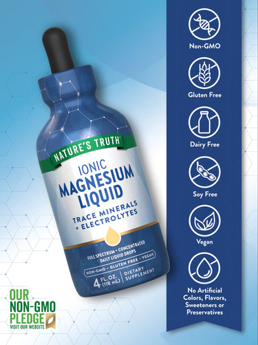 Ionic Magnesium Liquid Drops