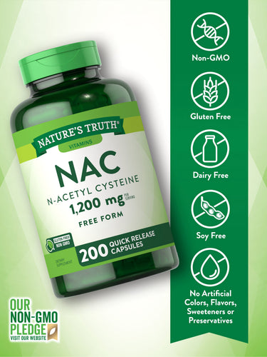 NAC N-Acetyl Cysteine | 1,200mg