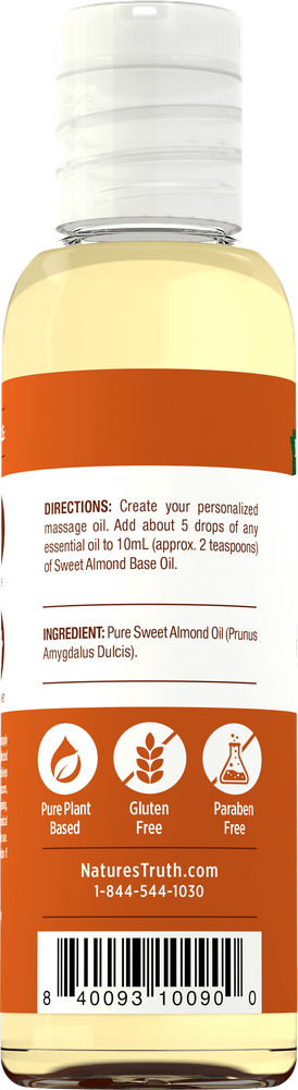Sweet Almond Oil | 4 Fl Oz Sweet Almond Oil | 4 Fl Oz