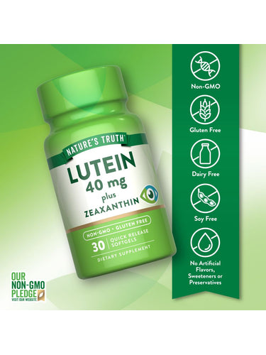 Lutein 40 mg with Zeaxanthin