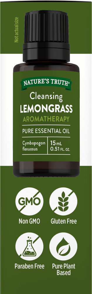 LEMONGRASS Essential Oil - Young Living FULL SIZE 15 ml NEW FREE SHIPPING