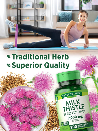 Milk Thistle Supplement | 2,000 mg